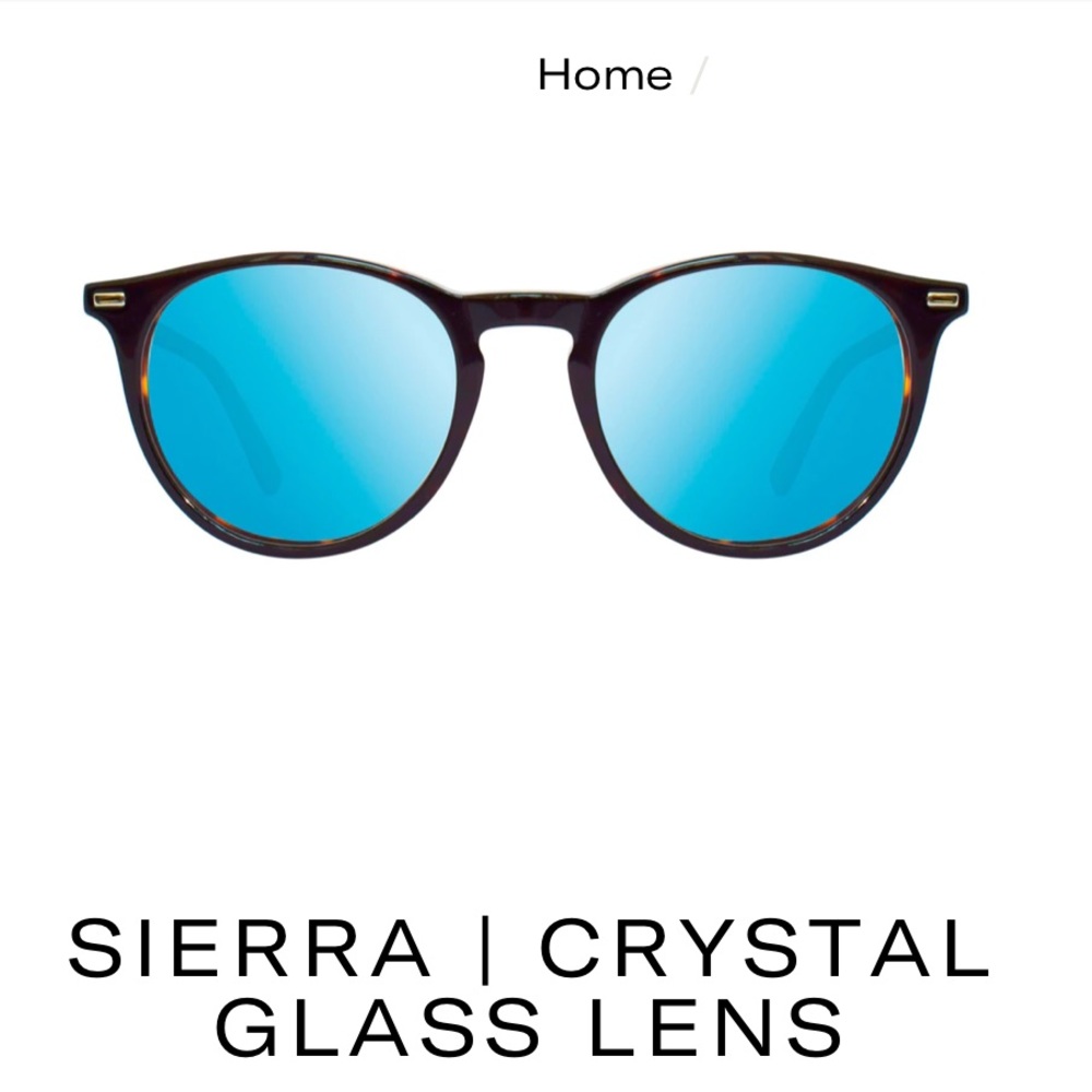 COPY - Revo Sierra Crystal Glass Lenses Sunglasses Tortoise Brand New with box